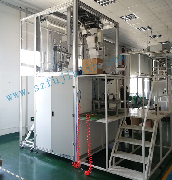 Automobile oil pump assembly and testing production line